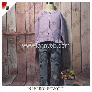 Purple fashion children sweater